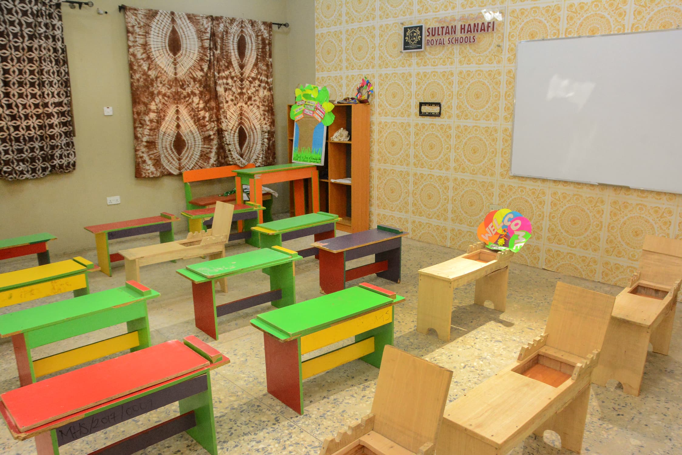 A Basic School classroom in session