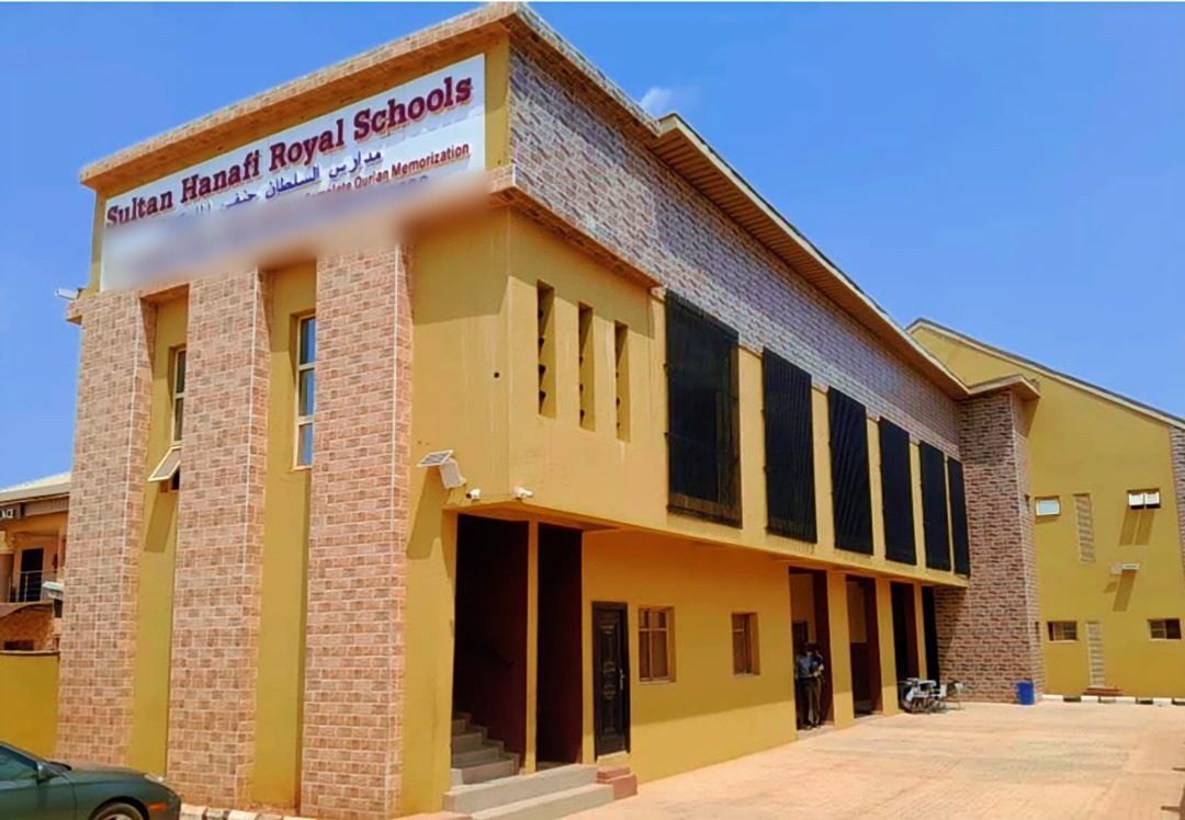 The main school building at Sultan Hanafi Royal Schools
